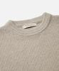 FRIZMWORKS Patch Round Pullover Knit _ Oatmeal