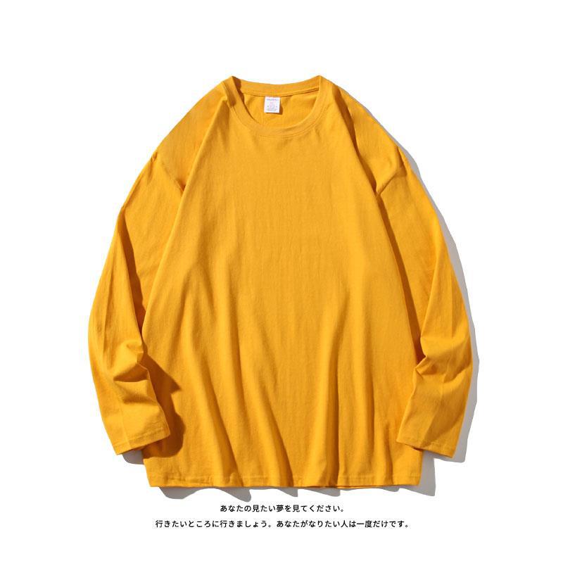 Men Loose Plus Size Solid Color Round Neck Long Sleeve Casual Sweatshirt
