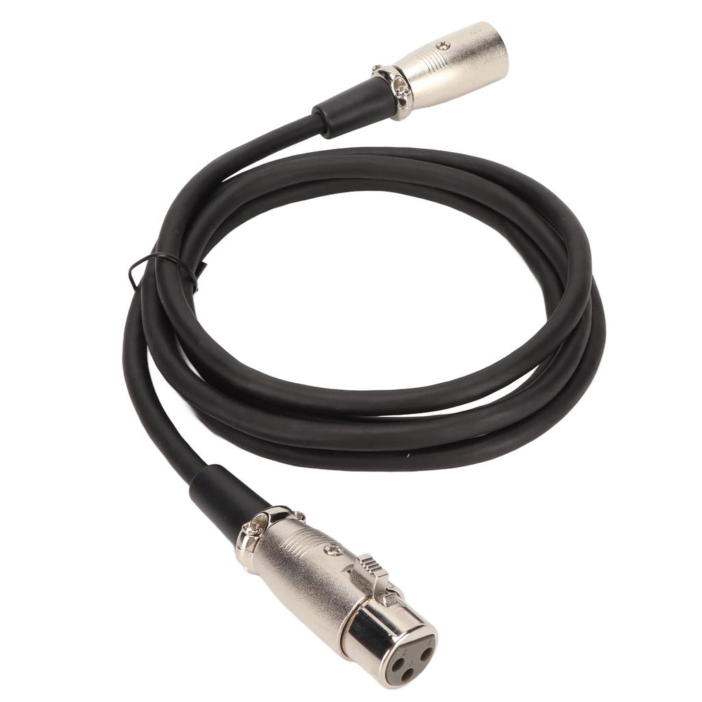 XLR Male To Female Cable 3 Pin Lossless Noiseless HiFi Sound XLR Sound Cord for Microphone Speaker