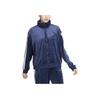 Jordan Retro Sport Stehkragen Colorblock Logo Bestickt Hoher Kragen Reißverschlussjacke Damenjacken Marineblau DV1397-410