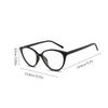 Chic Y2K Cat Eye Fashion Glasses for Women - Retro Square Frame Anti-Reflective Lens Perfect for Beach & Party