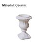 High Simulation Miniature Doll House Ceramic Roman Column for Dollhouse Decoration