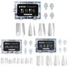 288Pcs/Box Nail Tips Set Easy To Remove Extension User-friendly Perfect Fitting Fake Nails for DIY Manicure