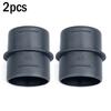 1.96\" Duct Joiner Connector 2Pc 2Pcs 2x 50mm Black