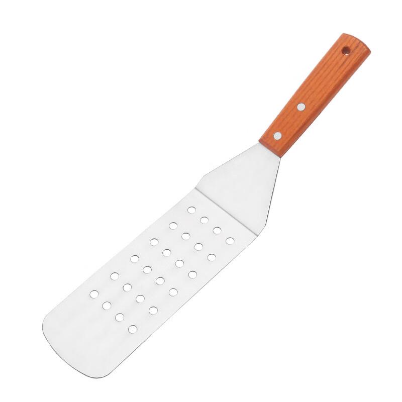 Oeny Stainless Steel Slotted Frying Spatula Set