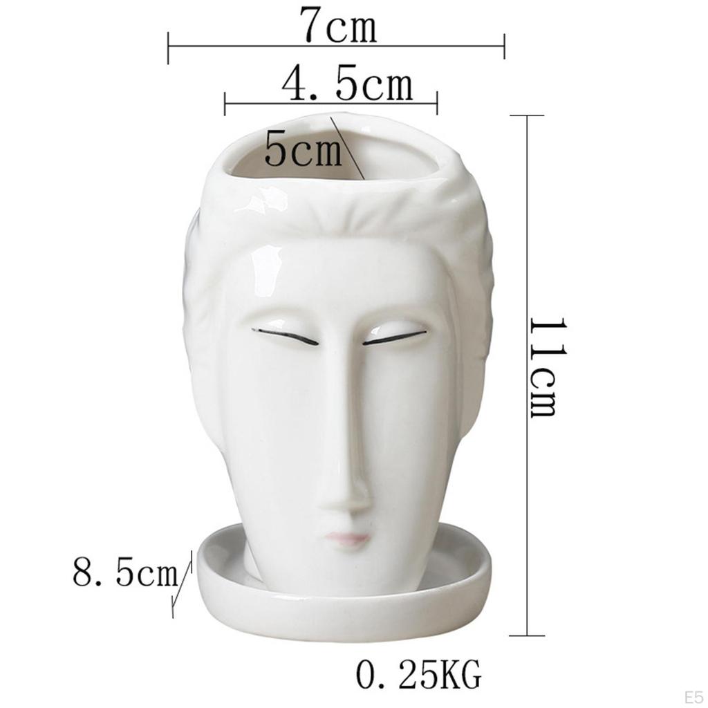 Pot / Er Indoor and Outdoor Ceramic Er, Cute S Flower Pot,No