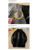 Zipper Korean Style Men's High Neck Pullover Sweater - Autumn/Winter Trendy Knitwear with Soft Texture.