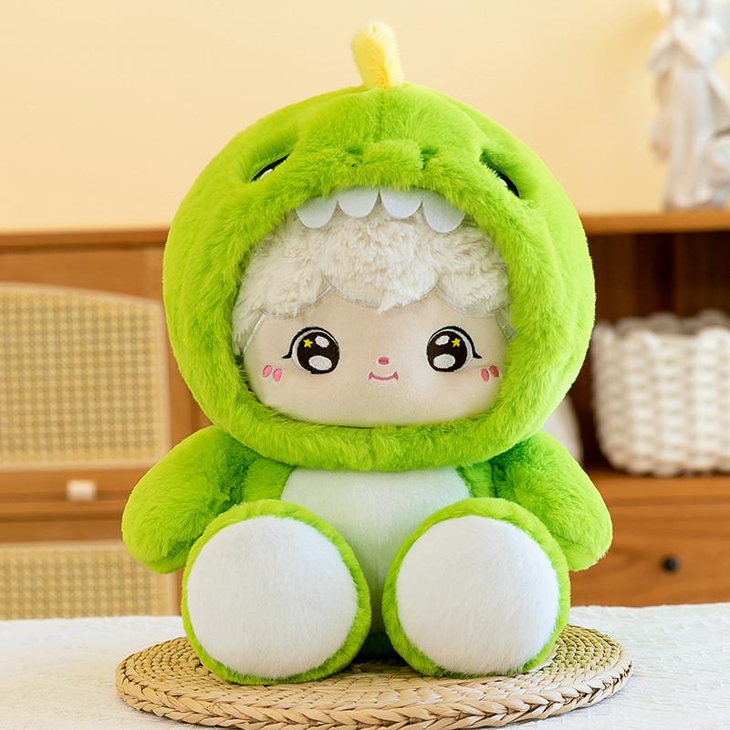 Wolf Rabbit Panda Animal Costume Plush Doll Childrens Birthday Gift Decor Home