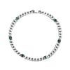 Customizable Logo Cuban Necklace Chain Gold PVD Plated Zinc Alloy Classic Style Link for Weddings