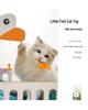 Universal Washable Cat Bed with Scratching Board and Toy Hammock