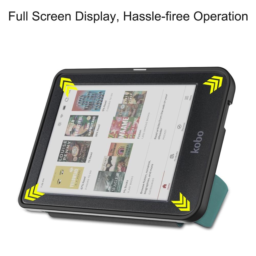 For Kobo Clara Colour BW 2E Ebook Case 2024 TPU Transformer Cover Shockproof Lightweight