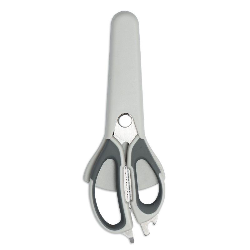 Stainless Steel Refrigerator Scissors Kitchen Chicken Bone Removable with Magnet Scissors Household Multi-functional Kitchen