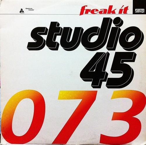 

12inch Record STUDIO 45 Freak It FORM073 Formaldehyd 1999 Germany Dance Electronica Used