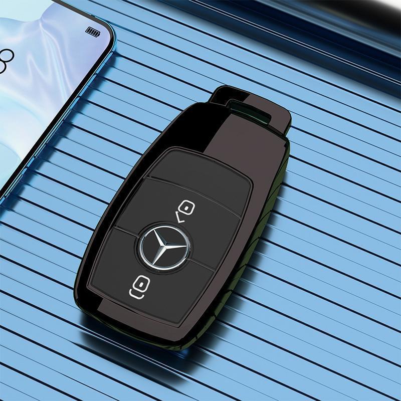 Mercedes GLA200 Key Cover: Premium Men's & Women's Protective Shell for 24 Models with Two-Button Full Package.
