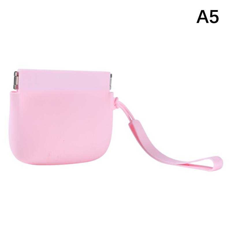 Silicone Dog Treat Pouch Portable Pet Snack Bag Easy To Clean Waterproof For Outdoor Training With Secure Lock Dog Food Containe