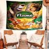 Personalized The Jungle Book Background Tapestry,Custom Name Birthday Party,Multifunctional Wall Decoration for Home Decor,Various Occasions
