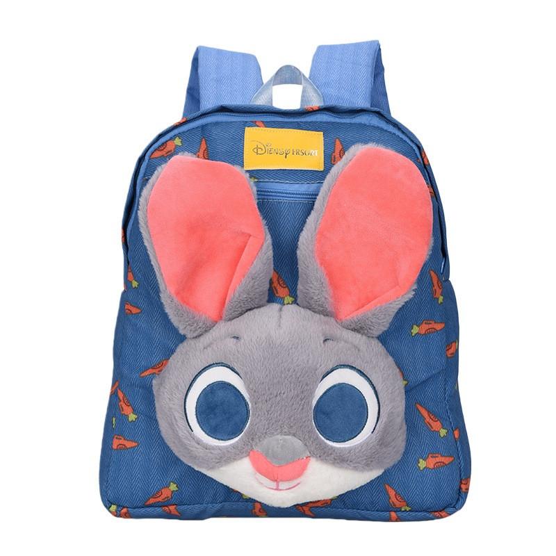 Zootopia Plush Cartoon Animal Backpack With Nick And Judy Plush Doll Decor For Kids And Teens