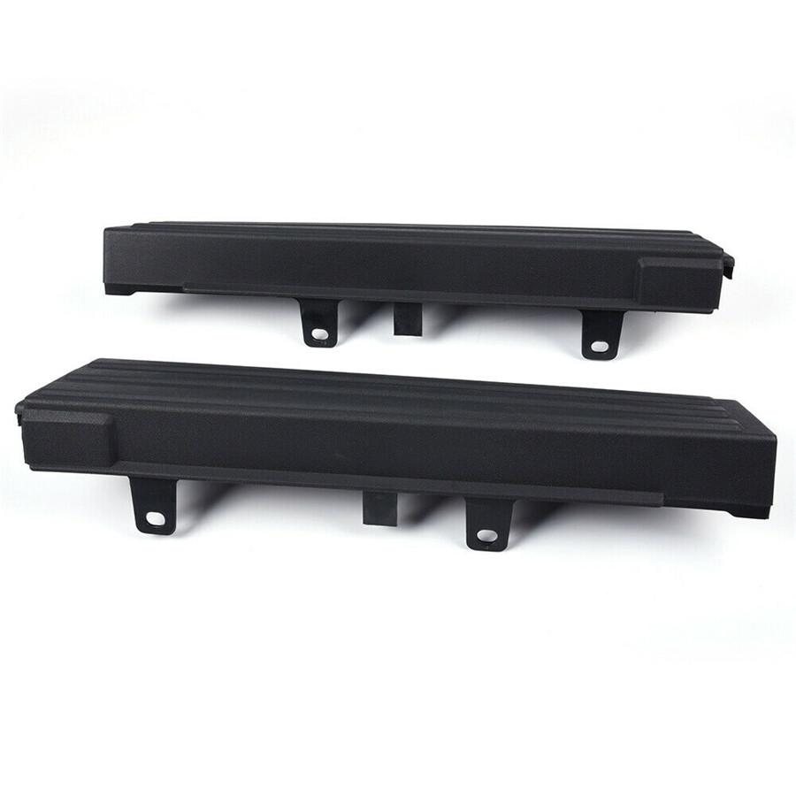 2x Tailgate Side Cover Moulding Trim Cap Black For 09-14 Ford F-150 w/ Flex Step