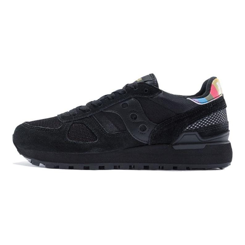 SAUCONY Shadow Original Klassisk Alsidig Retro Sports Lave Casual Løbesko Dame sneaker Sort Orange S69005-3