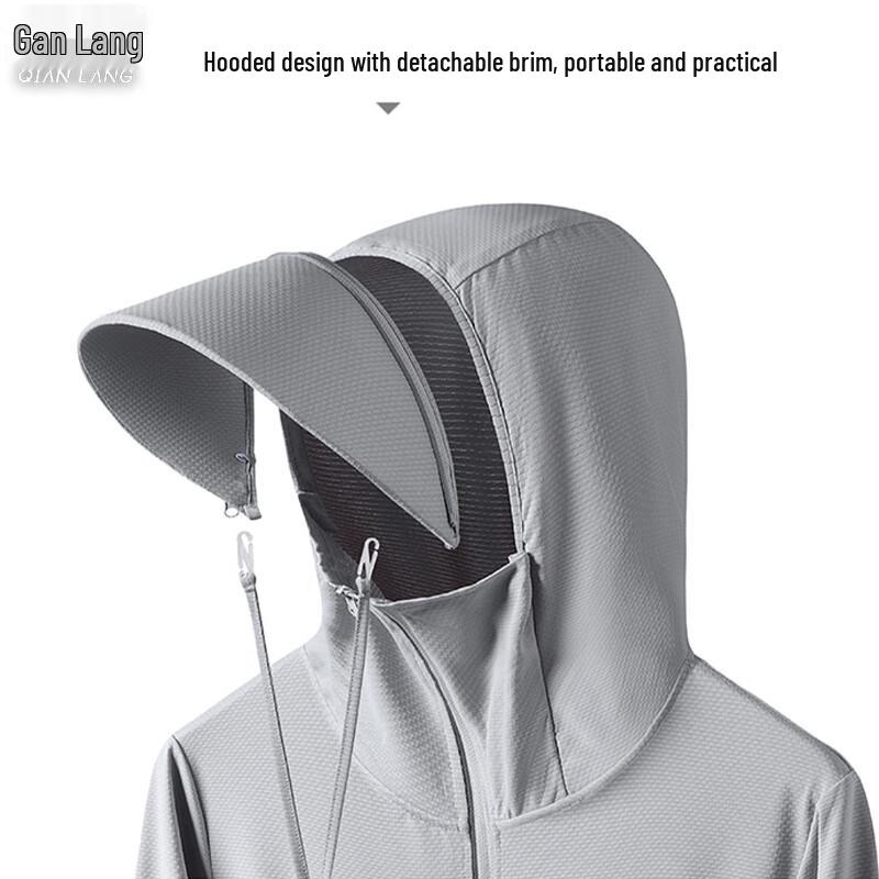 Women's Detachable Brim Ice Silk UV Protection Jacket