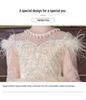Girls' Princess Dresses: Medium/Large Fluffy Tulle Skirts for Piano Performances, Formal Gowns, and Winter Wear