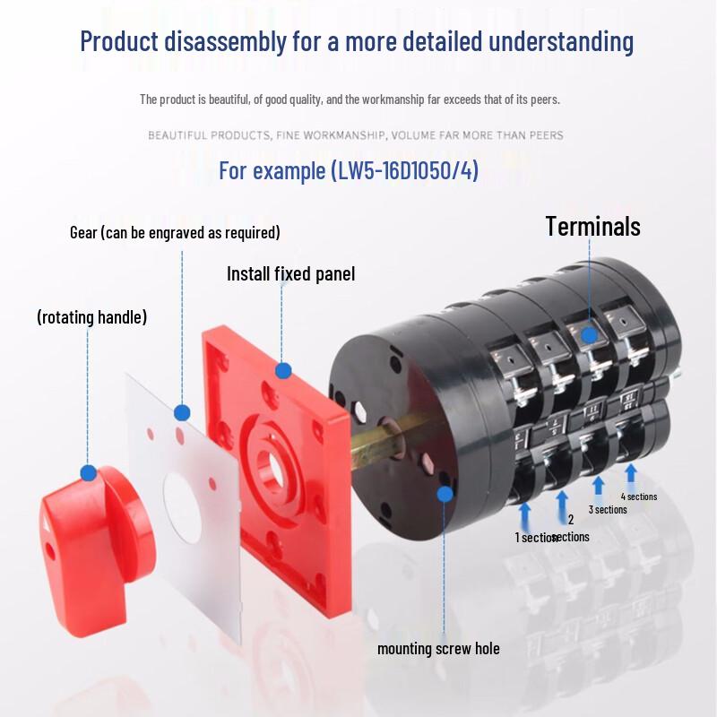SIJIN LW5 Series Universal Changeover Switch