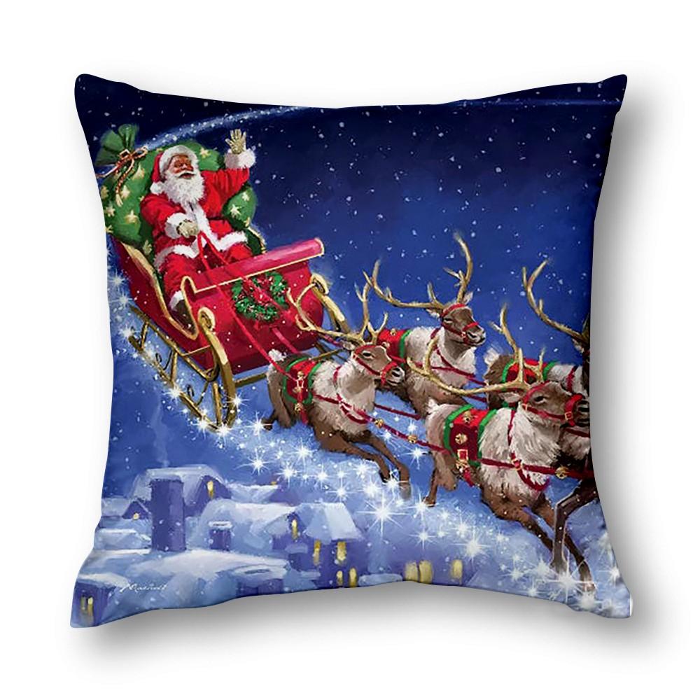 Christmas Decoration Nordic Cushion Cover 45X45 Bed Decor Pillow Cover Elegant Cushion Decor Sofa Home Decor