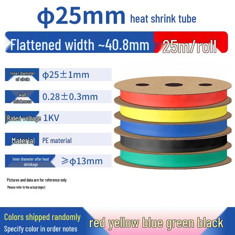 Tubo Termorretráctil Aislante Impermeable para Protección de Cables