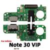 AiinAnt For Infinix Note 7 30 40 30i Pro Lite Vip 4G 5G Dock Mic USB Charger Board Charging Connector Port Flex Cable