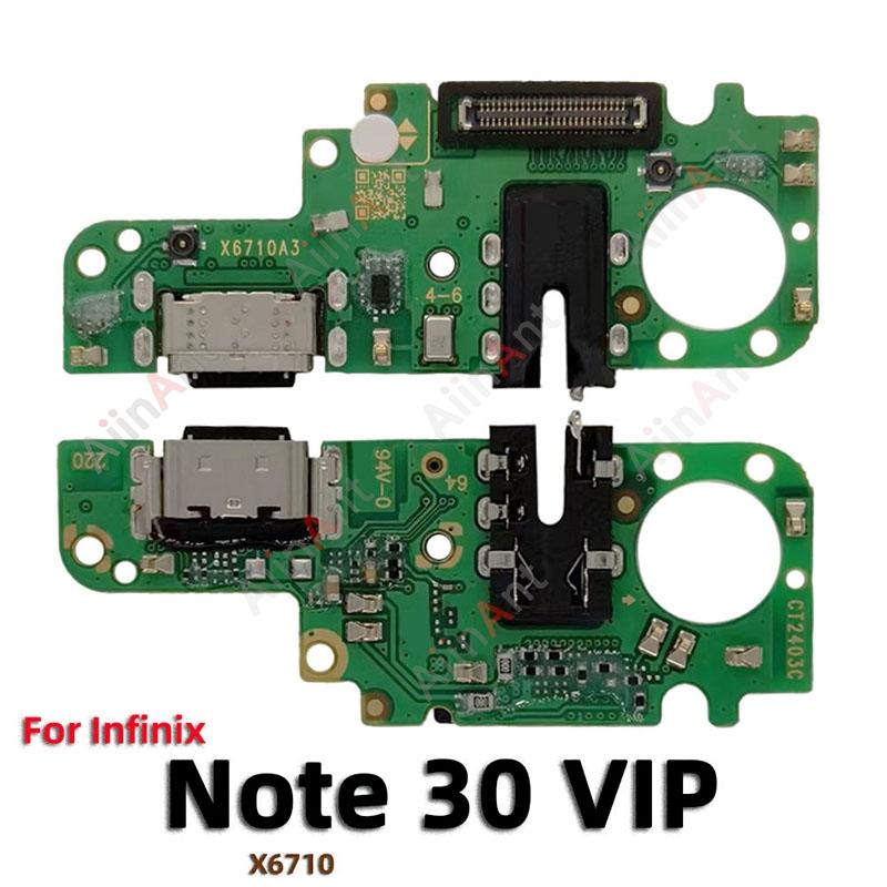 AiinAnt For Infinix Note 7 30 40 30i Pro Lite Vip 4G 5G Dock Mic USB Charger Board Charging Connector Port Flex Cable