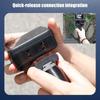Supporto Antiurto a Rilascio Rapido Impugnatura Ergonomica Per Action Cam Angolo Multiplo Regolabile Stabilizzatore Leggero