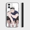 Custodia per Telefono Anime Kotaro Bokuto Per IPhone 17 Air 16 15 14 13 Pro Max 11 12 Copertura Nera in Silicone