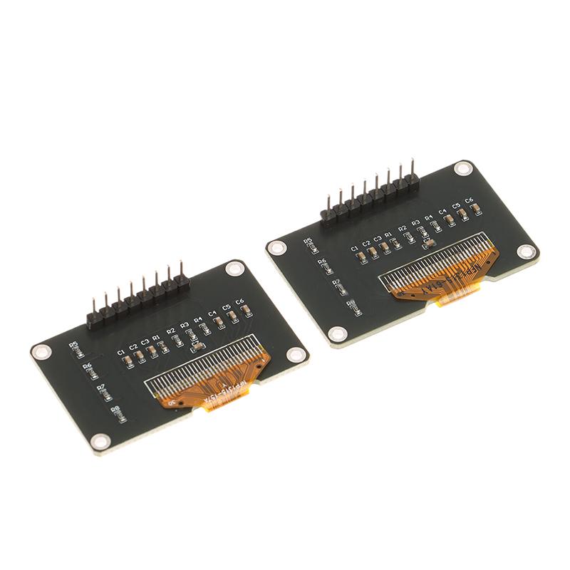 0,96-tommers OLED-skjerm Hvit/Blå 12864 Skjermmodul med Matrise 4 Tasters Grensesnitt Tastatur IIC SSD1315