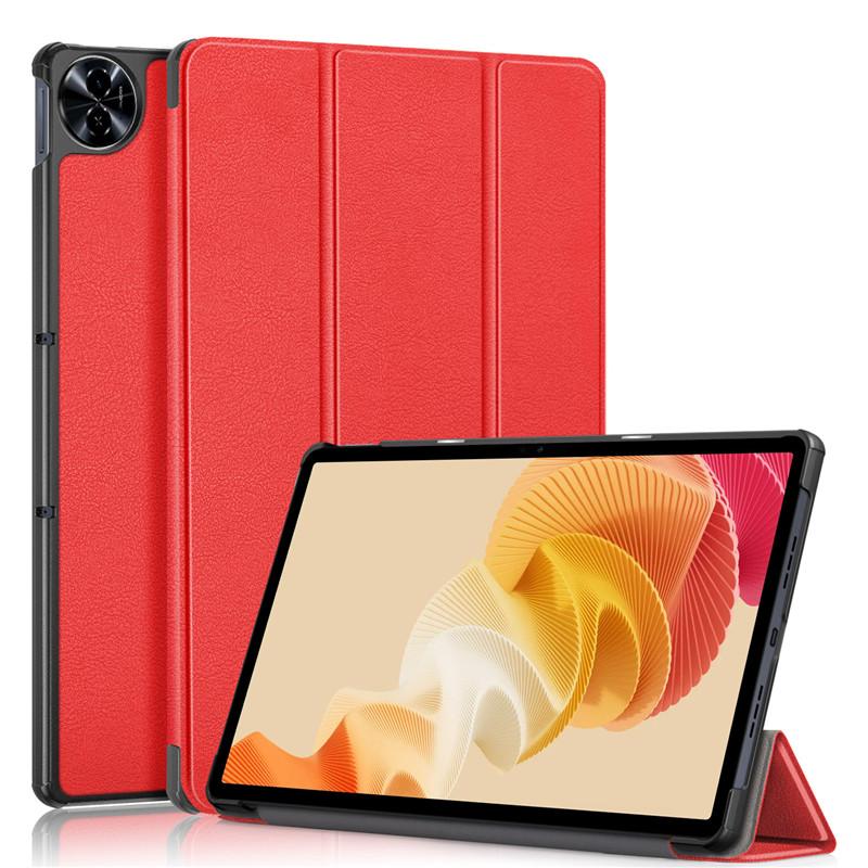 Pouzdro na tablet pro Realme Pad 2 Case 2023 11,5palcový PU kožený trojskládací stojan Magnetický ochranný kryt pro Realme Pad 2 Tablet Case pro děti