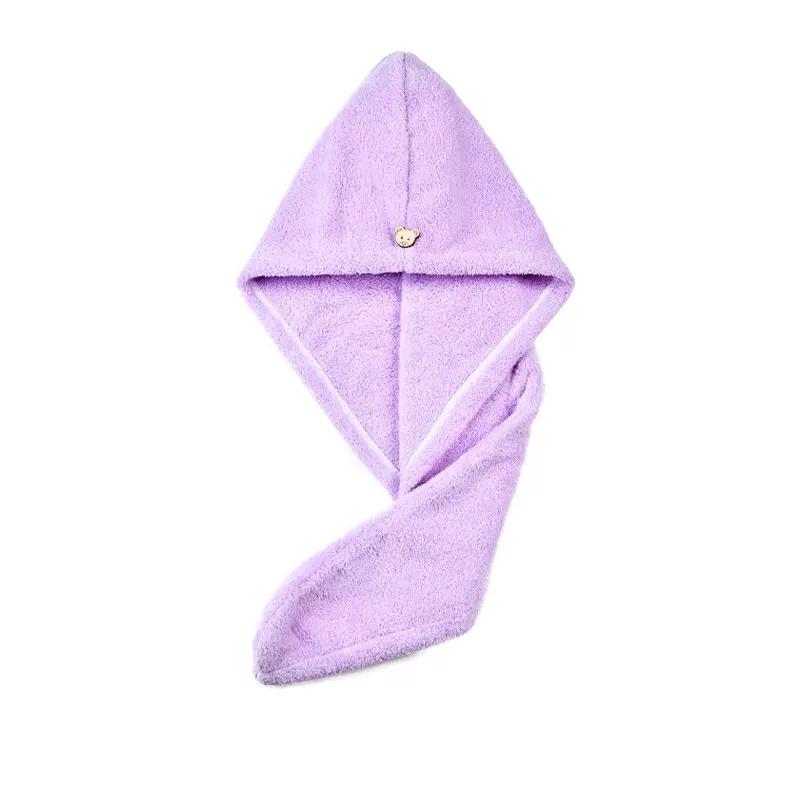 

Женская шапочка для сушки волос Быстросохнущая Микрофибра Волосы Однотонное Полотенце Шапочка Супер Впитывающая Тюрбан Шапочка для сушки волос Шапочка-полотенце Шапочка для ванной