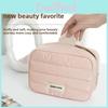 Fashionable Cubeshaped Makeup Organizer With Multiple Compartments For Travel And Cosmetic Use