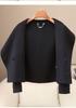 Petite Spring 2026 Lapel Double-Faced Wool Coat in New Style for Women