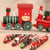 Christmas Wooden Train Ornaments Home Scene Decoration Ornaments Christmas Decorations Souvenirs Perfect Christmas Gifts