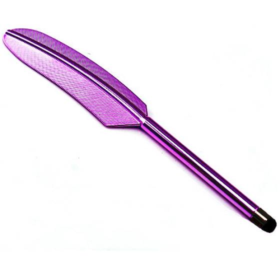 Feather Shape Capacitive Stylus Touch Screen Pen for iPhone Tablet AVE