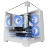 Boîtier Gaming - Mars Gaming - MC-VISIONM - MicroATX - Refroidissement Liquide 240mm - Triple Verre Trempé