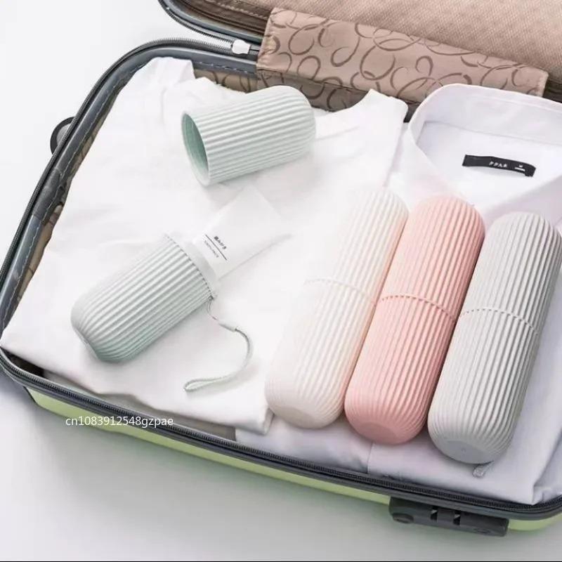 Portable Toothpaste Toothbrush Protect Holder Case Travel Camping Storage Box Protect Toothbrush Toothpaste from Dirt and Damage