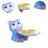 Cat Tray Home Decor Creative Candy Dish Cat Sculpture Multifunctional Cat Figure for Bedroom Cabinet Living Room Office Candy