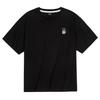 OKSTAR Cool Cotton Oversized Rain Cat Embroidered Short Sleeve Tee