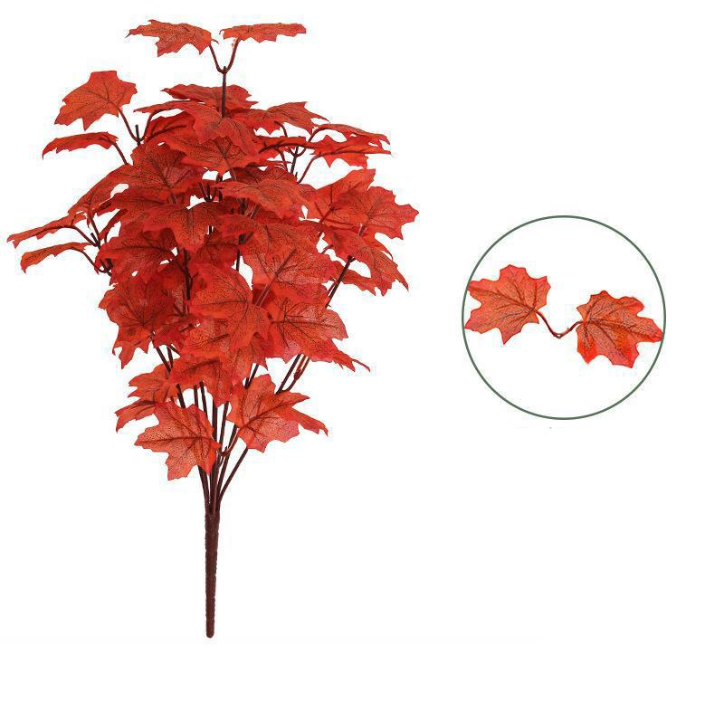 24 Inch Wholesale Artificial Withered Maple Branches Dry Branches for Scenic Design Bulk Order Factory Direct Ready Stock