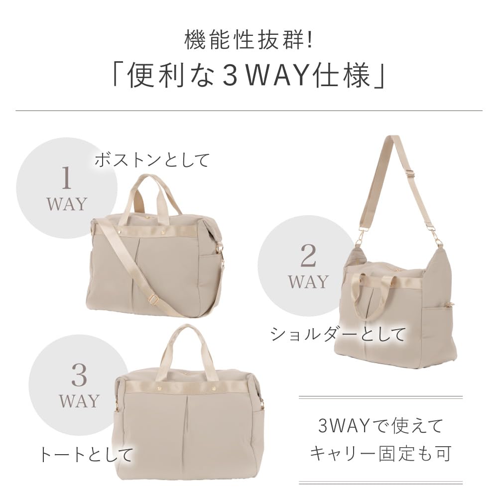 Large and Convenient Boston Bag for Sports Travel Lightweight Bag with Perfect for Overnight Trips and Hospital Size Black [LS LASIEM] Lightweight,