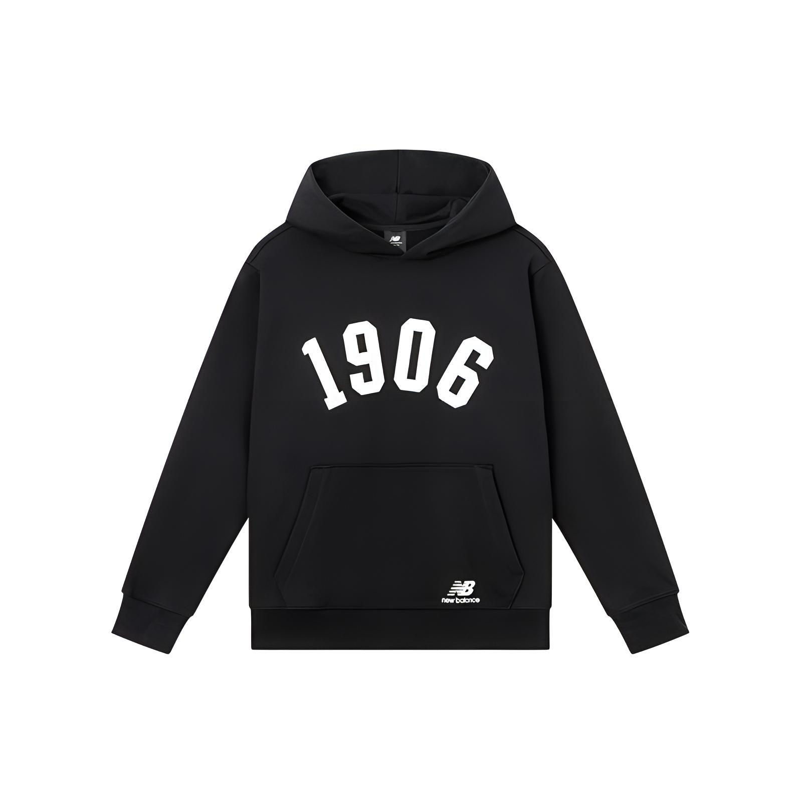 New Balance 1906 Logo Hoodie Asia Sizing Black Men s AMT23333-BK M