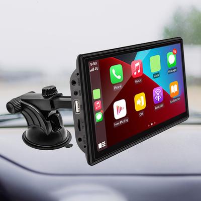 Carplay Android Auto Car Radio HD Display Portable Navigator 7.0 Inch Touch Screen MP5 Player Bluetooth-Compatible WiFi FM Radio