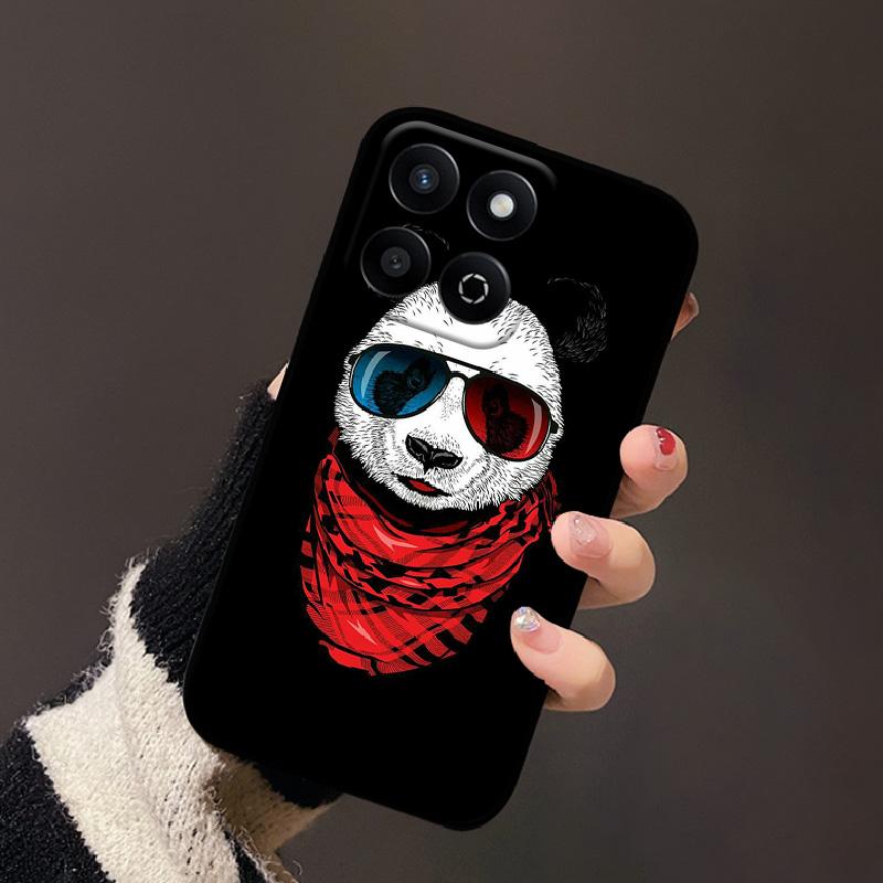 For Honor 200 Smart Case Luxury Fashion Painted Soft Protective Silicone Cases For Honor X7C Back Cover Phone Shell Fundas Coque
