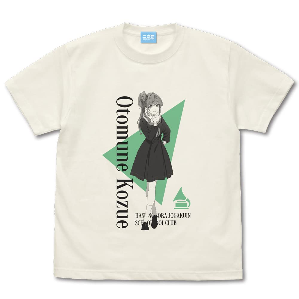 

[Официально] 2D Cospa Hasunosora Girls Academy School Idol Club Otsumune Kozue футболка ВАНИЛЬНО-БЕЛАЯ размер M
