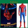 Breathable Spiderman Homecoming Costume Featuring Detachable Headcover And Perfect Stitches